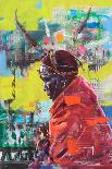 Mumma Africa (oil on panel)-Aaron Bevan-Bailey-Giclee Print