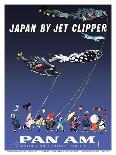 Italy via Jet Clipper - Pan American World Airways-Aaron Fine-Art Print
