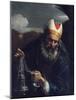 Aaron, High Priest of the Israelites, Holding a Censer-Pier Francesco Mola-Mounted Giclee Print