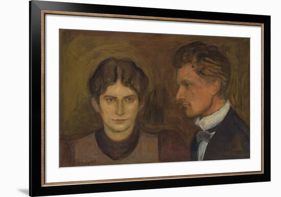 Aase and Harold Nørregaard 1899-Edvard Munch-Framed Premium Giclee Print