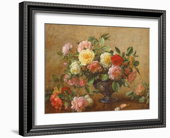 AB/110/2 All Beauty in a Summer Rose-Albert Williams-Framed Giclee Print
