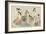 Abalone Divers, 1797-1798-Kitagawa Utamaro-Framed Giclee Print