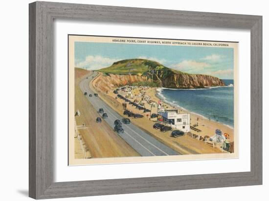 Abalone Point, Laguna Beach, California-null-Framed Art Print