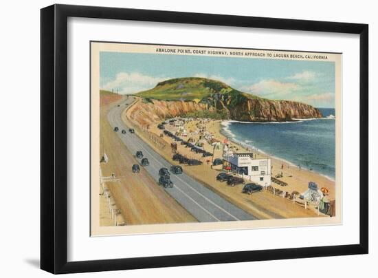 Abalone Point, Laguna Beach, California-null-Framed Art Print