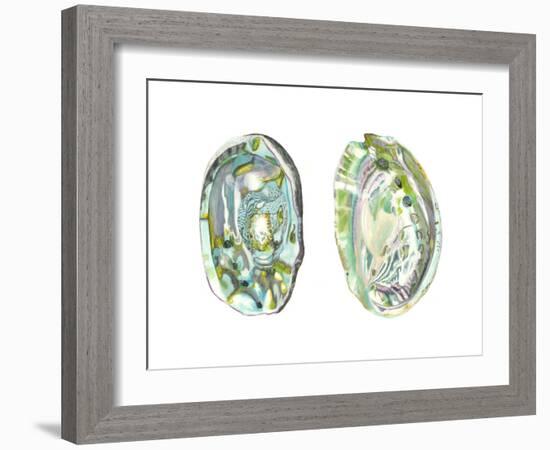 Abalone Shells II-Naomi McCavitt-Framed Art Print