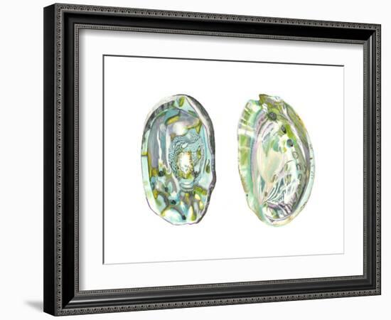 Abalone Shells II-Naomi McCavitt-Framed Art Print