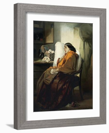 Abandoned, 1858-Vincenzo Cabianca-Framed Giclee Print