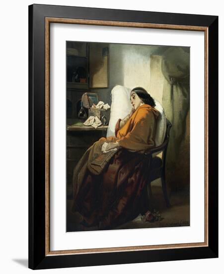 Abandoned, 1858-Vincenzo Cabianca-Framed Giclee Print