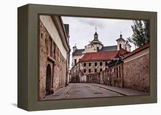 Abandoned and Ruined Buildings-dabldy-Framed Premier Image Canvas