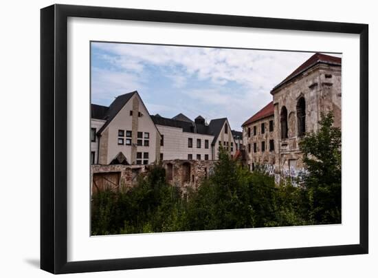 Abandoned and Ruined Buildings-dabldy-Framed Photographic Print