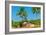 Abandoned Building in A Coconut Grove in the Tropics-Labunskiy K-Framed Photographic Print