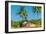 Abandoned Building in A Coconut Grove in the Tropics-Labunskiy K-Framed Photographic Print