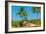 Abandoned Building in A Coconut Grove in the Tropics-Labunskiy K-Framed Photographic Print