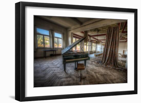 Abandoned Building Interior-Nathan Wright-Framed Photographic Print