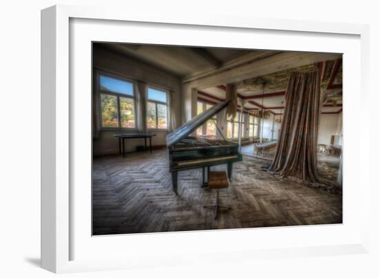 Abandoned Building Interior-Nathan Wright-Framed Photographic Print