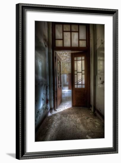 Abandoned Building Interior-Nathan Wright-Framed Photographic Print