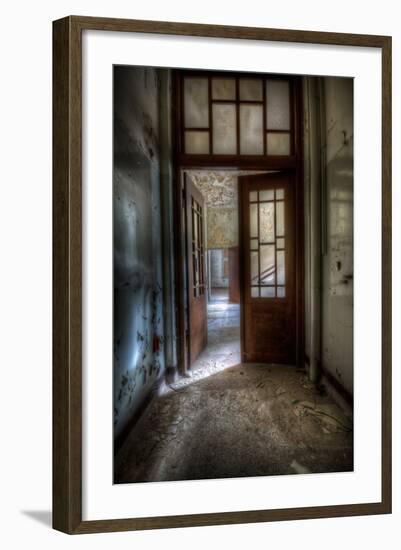 Abandoned Building Interior-Nathan Wright-Framed Photographic Print