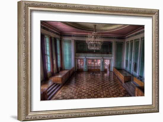 Abandoned Building Interior-Nathan Wright-Framed Photographic Print