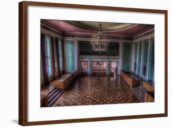 Abandoned Building Interior-Nathan Wright-Framed Photographic Print