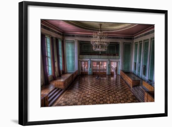 Abandoned Building Interior-Nathan Wright-Framed Photographic Print