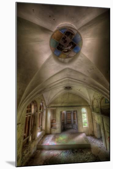 Abandoned Building Interior-Nathan Wright-Mounted Photographic Print