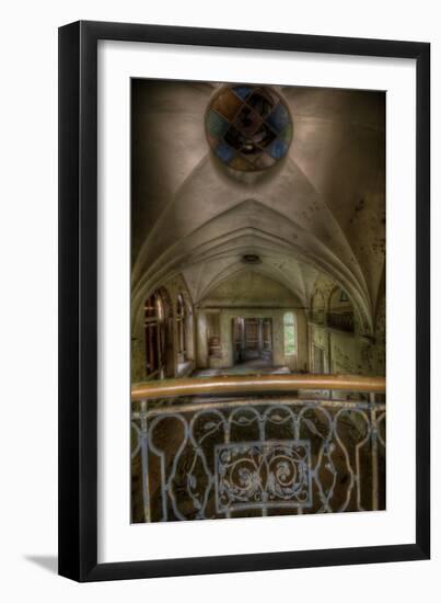 Abandoned Building Interior-Nathan Wright-Framed Photographic Print