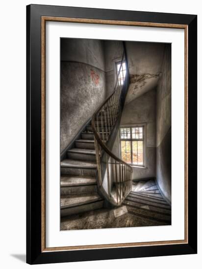 Abandoned Building Interior-Nathan Wright-Framed Photographic Print