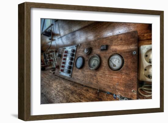 Abandoned Building Interior-Nathan Wright-Framed Photographic Print