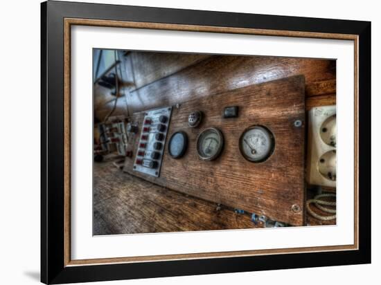 Abandoned Building Interior-Nathan Wright-Framed Photographic Print