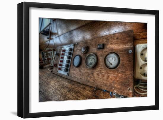 Abandoned Building Interior-Nathan Wright-Framed Photographic Print