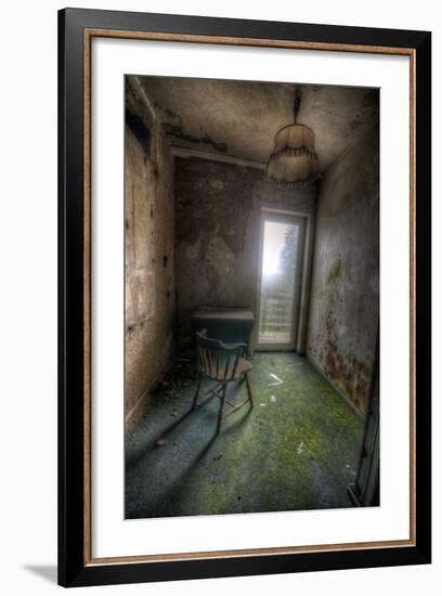 Abandoned Building Interior-Nathan Wright-Framed Photographic Print