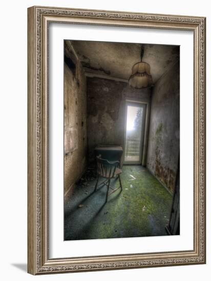 Abandoned Building Interior-Nathan Wright-Framed Photographic Print