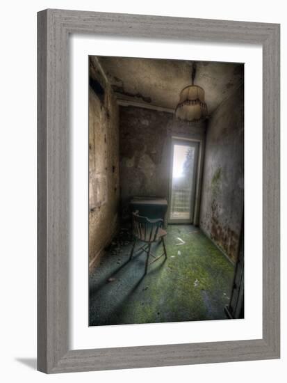 Abandoned Building Interior-Nathan Wright-Framed Photographic Print