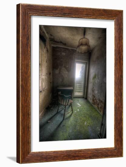 Abandoned Building Interior-Nathan Wright-Framed Photographic Print