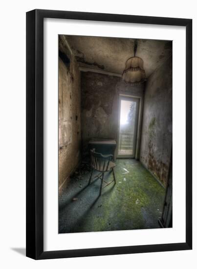 Abandoned Building Interior-Nathan Wright-Framed Photographic Print