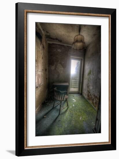 Abandoned Building Interior-Nathan Wright-Framed Photographic Print