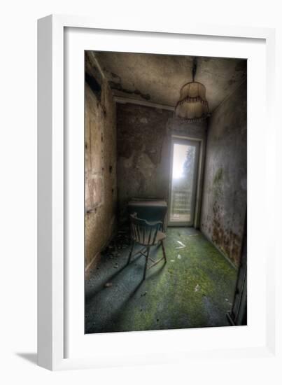 Abandoned Building Interior-Nathan Wright-Framed Photographic Print