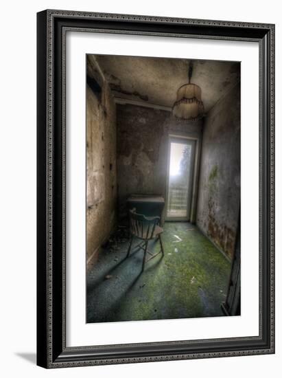 Abandoned Building Interior-Nathan Wright-Framed Photographic Print