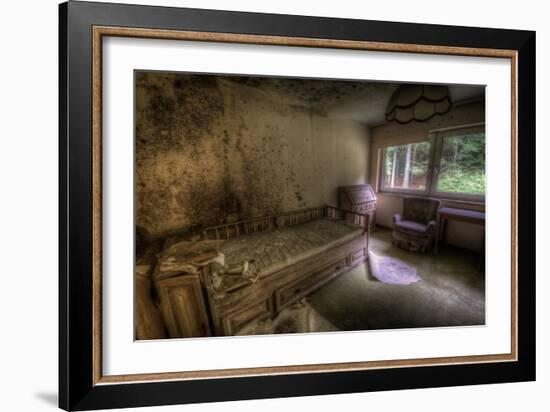 Abandoned Building Interior-Nathan Wright-Framed Photographic Print