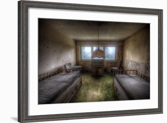 Abandoned Building Interior-Nathan Wright-Framed Photographic Print