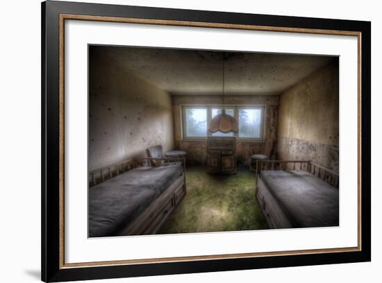 Abandoned Building Interior-Nathan Wright-Framed Photographic Print