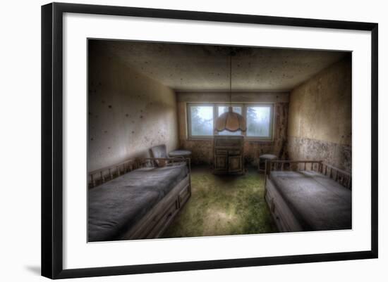 Abandoned Building Interior-Nathan Wright-Framed Photographic Print