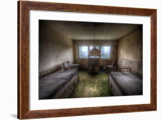 Abandoned Building Interior-Nathan Wright-Framed Photographic Print