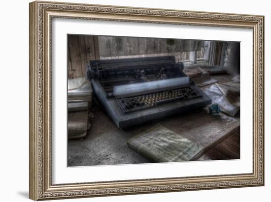 Abandoned Building Interior-Nathan Wright-Framed Photographic Print