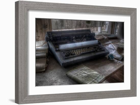 Abandoned Building Interior-Nathan Wright-Framed Photographic Print