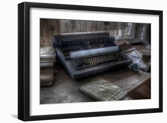 Abandoned Building Interior-Nathan Wright-Framed Photographic Print