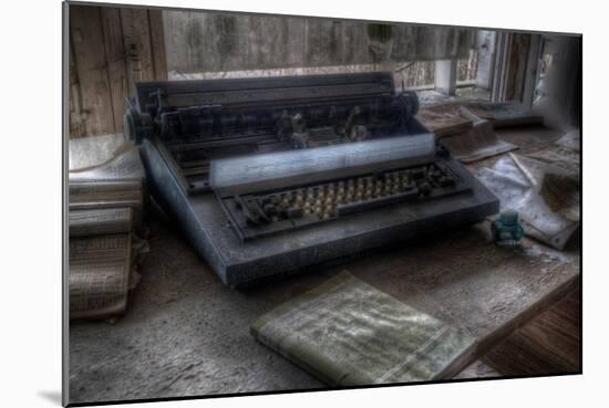 Abandoned Building Interior-Nathan Wright-Mounted Photographic Print