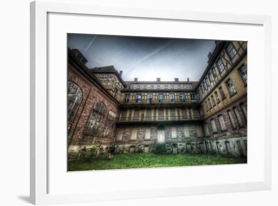 Abandoned Building Interior-Nathan Wright-Framed Photographic Print