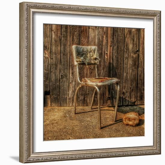 Abandoned Chair-Florian Raymann-Framed Photographic Print