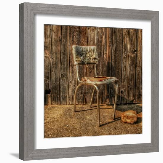 Abandoned Chair-Florian Raymann-Framed Photographic Print